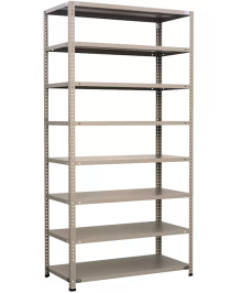 Стеллаж металлический Титан МС-500 1500х1200х500 8 полок Стеллаж металлический Титан МС-500 1500х1200х500 8 полок