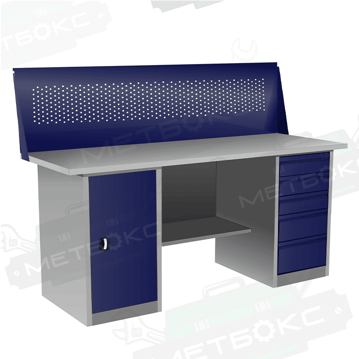 Верстак с тумбой и драйвером ВП-4Т/1,9 с экраном купить в Североморске Верстак с тумбой и драйвером ВП-4Т/1,9 с экраном купить в Североморске