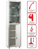 Медицинский шкаф HILFE МД 1 1650/SG купить в Североморске