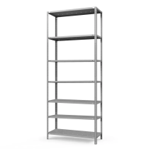 Стеллаж ТС Лайт с перф. полками 2500х1000х500 7 полок Стеллаж ТС Лайт с перф. полками 2500х1000х500 7 полок