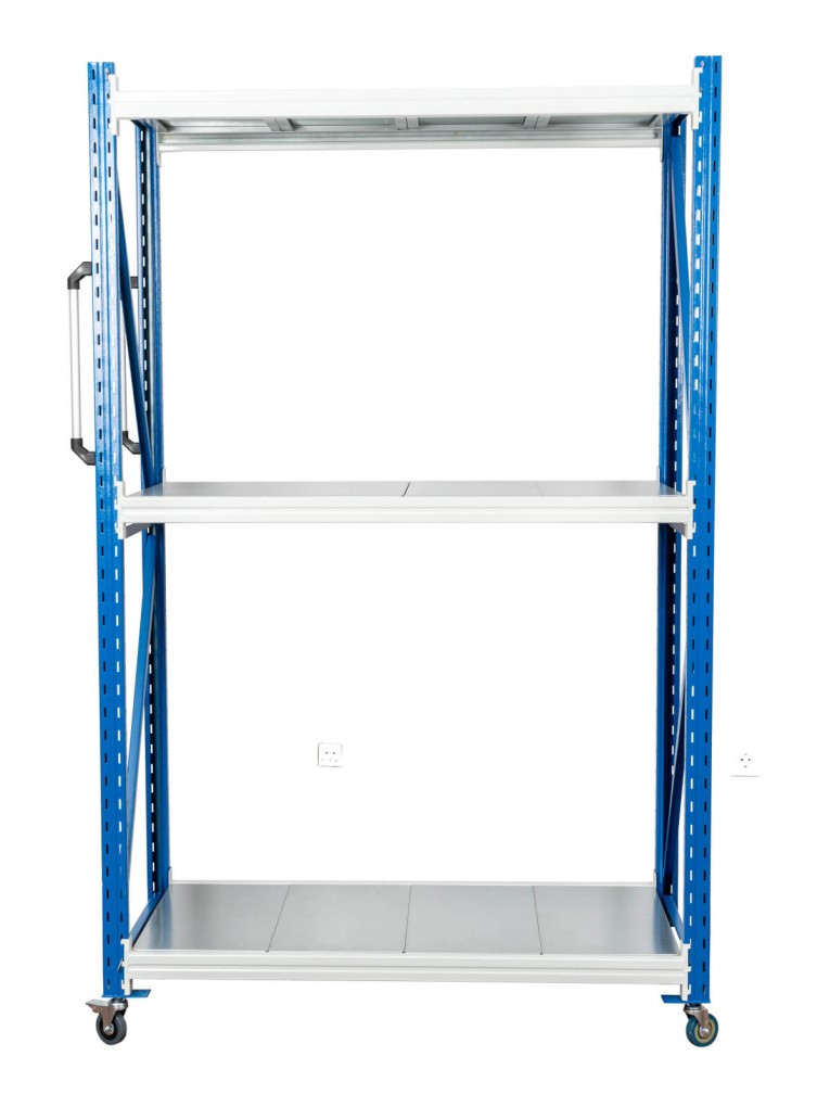Стеллаж мобильный БиКом СТ-4 250x210x50 3 полки купить в Североморске