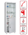 Медицинский шкаф HILFE МД 1 1760/SG купить в Североморске