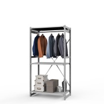 Стеллаж металлический ТСУ Универсал, 2000х1060х500 мм.Штанги: 1шт. Полки: металл усил. перф. 3 шт. Стеллаж металлический ТСУ Универсал, 2000х1060х500 мм.Штанги: 1шт. Полки: металл усил. перф. 3 шт.