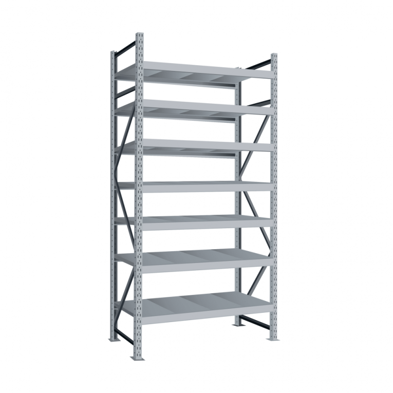 Стеллаж грузовой Диком СТ-051 1800х1800х650 с 7 ярусами купить в Североморске