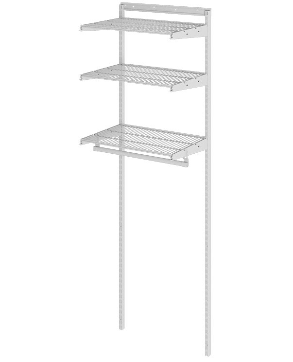 Гардеробная система Практик Home Basic G60 белая купить в Североморске Гардеробная система Практик Home Basic G60 белая купить в Североморске