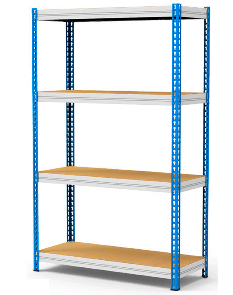 Стеллаж металлический МКФ 2500х1820х760 4 полки купить в Североморске Стеллаж металлический МКФ 2500х1820х760 4 полки купить в Североморске