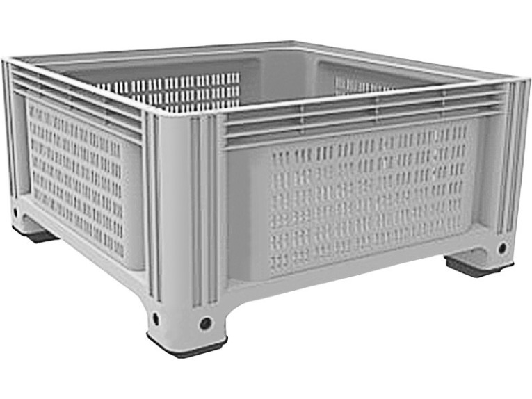 D-Box 1130 P 1130x1130x580 мм перфорированный серый на ножках купить в Североморске