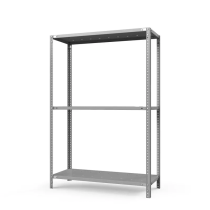 Стеллаж ТС Лайт с перф. полками 2200х1200х800 3 полки