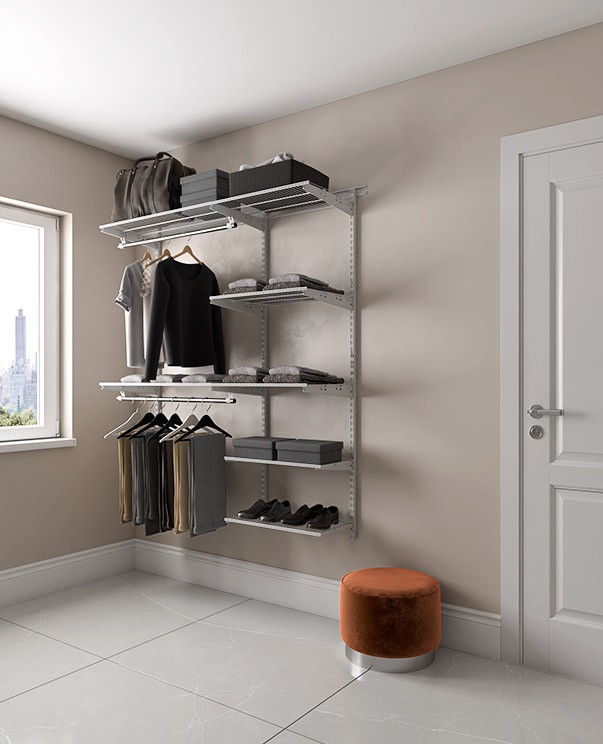 Гардеробная система Практик Home Optima G150 графит купить в Североморске Гардеробная система Практик Home Optima G150 графит купить в Североморске