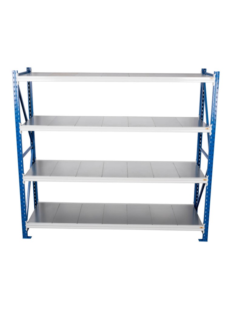 Стеллаж стационарный БиКом СТ-4 250x150x60 4 полки купить в Североморске Стеллаж стационарный БиКом СТ-4 250x150x60 4 полки купить в Североморске