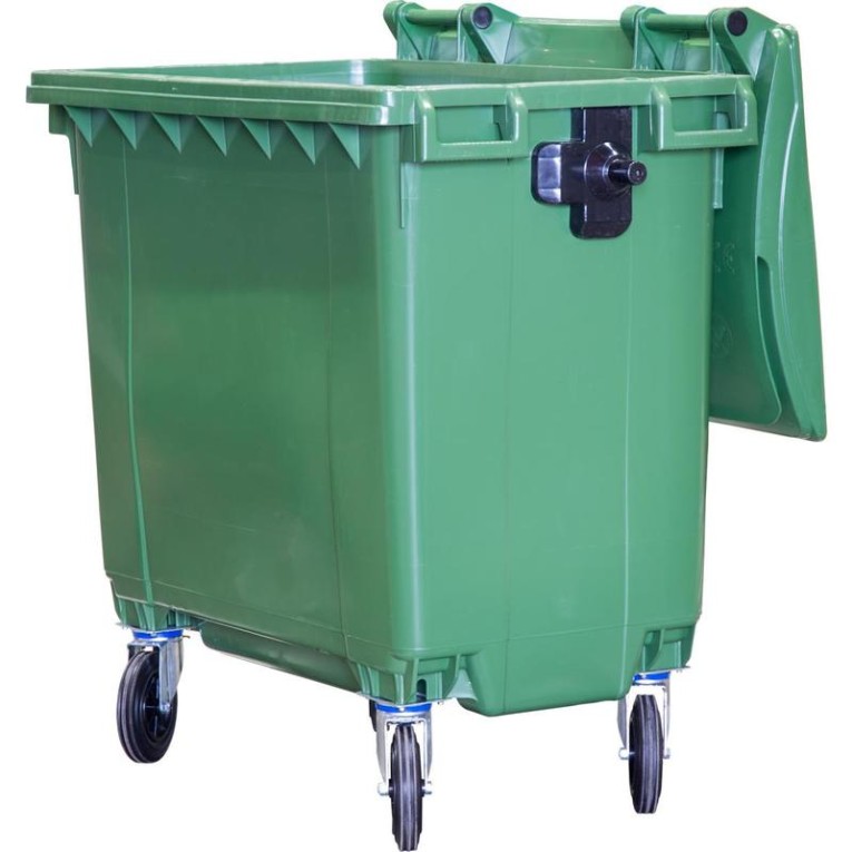 Мусорный контейнер 770л. зелёный купить в Североморске