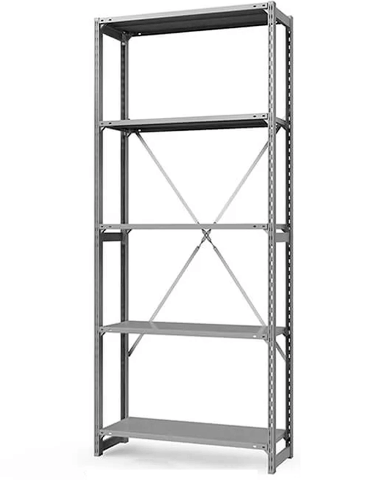 Стеллаж ТСУ 2500x700x400 5 полок (150 кг, металл) купить в Североморске