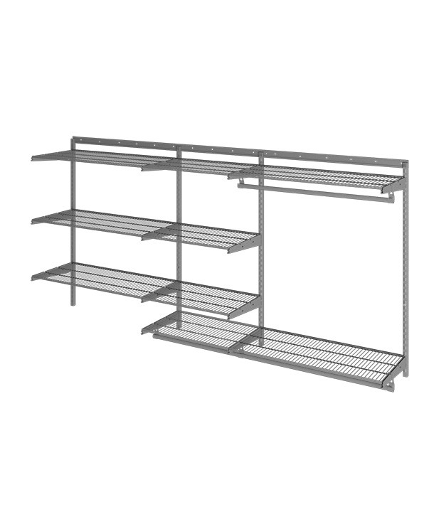 Гардеробная система Практик Home Optima G240 графит купить в Североморске Гардеробная система Практик Home Optima G240 графит купить в Североморске