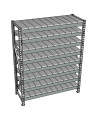 Стеллаж грузовой СГР 2000x1800x400 8 полок (металл) Стеллаж грузовой СГР 2000x1800x400 8 полок (металл)