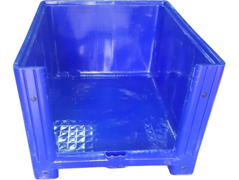 Big Box 1200х1000х760 сплошной, на ножках, с полубоковиной синий купить в Североморске