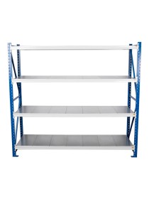 Стеллаж стационарный БиКом СТ-4 200x120x40 4 полки Стеллаж стационарный БиКом СТ-4 200x120x40 4 полки