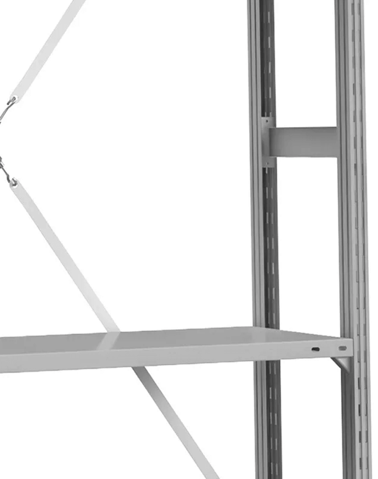 Стеллаж ТСУ 2500x1000x300 8 полок (150 кг, перф) купить в Североморске Стеллаж ТСУ 2500x1000x300 8 полок (150 кг, перф) купить в Североморске