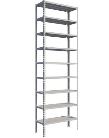 Стеллаж MS Strong 2200х700х400 9 полок купить в Североморске