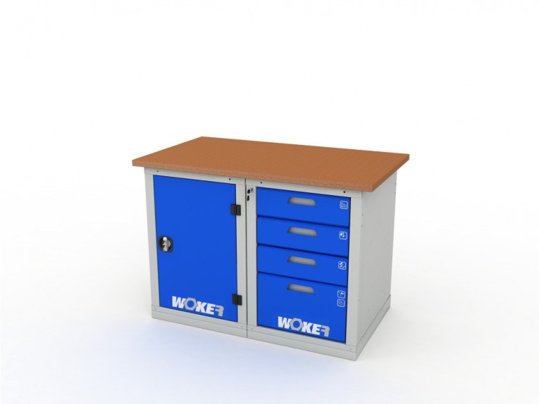 Верстак двухтумбовый WOKER PRO 2104.1200 купить в Североморске