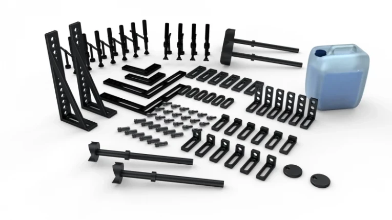 Набор оснастки для сварочного стола №3: Стандартный (84 предмета) купить в Североморске