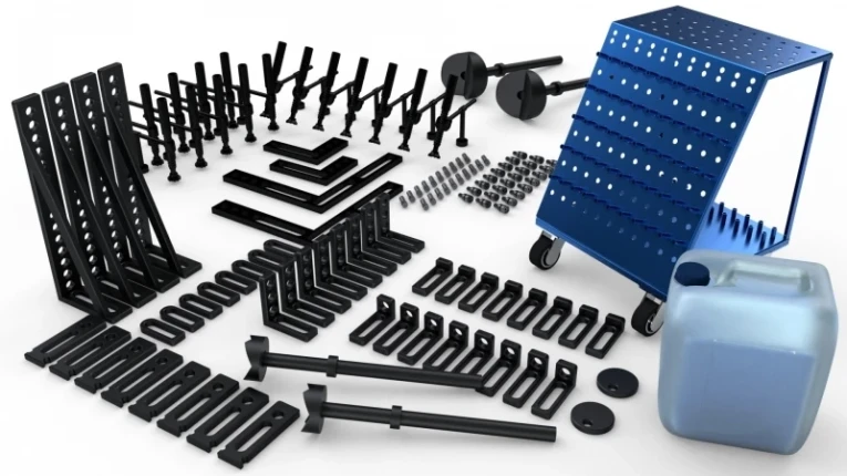 Набор оснастки для сварочного стола №4: Профессиональный (117 предметов) купить в Североморске