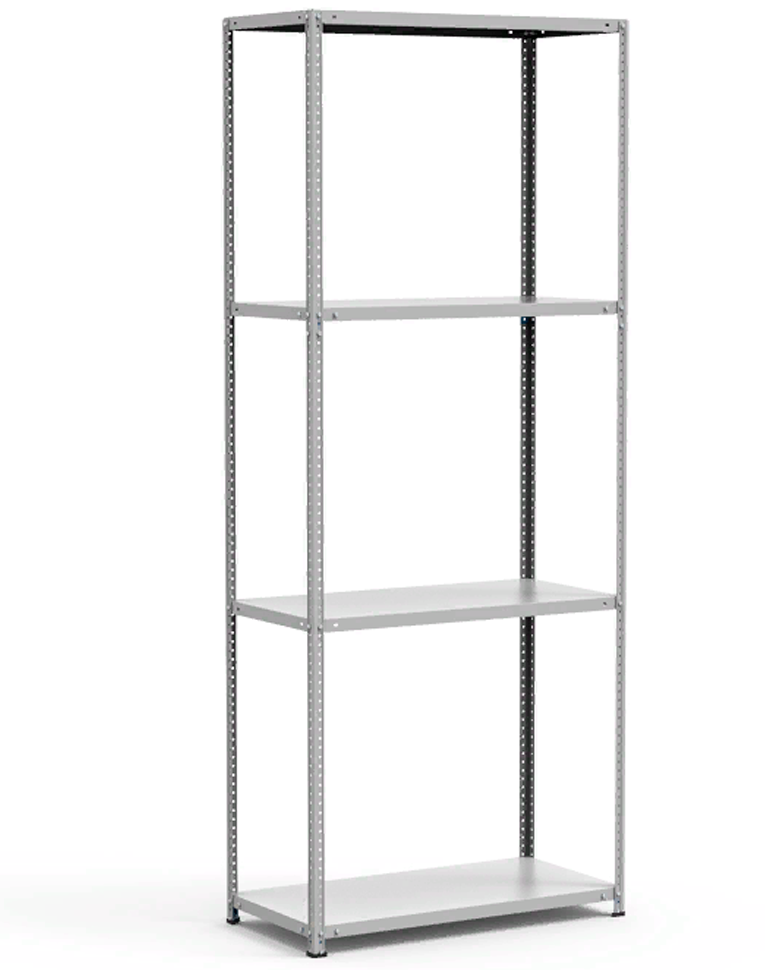 Стеллаж металлический Титан МС-500 1800х1000х500 4 полки купить в Североморске Стеллаж металлический Титан МС-500 1800х1000х500 4 полки купить в Североморске