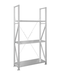 Стеллаж MS U 3000x700x1000 3 полки (200 кг, металл) Стеллаж MS U 3000x700x1000 3 полки (200 кг, металл)