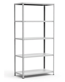 Стеллаж металлический Титан МС-500 2500х1500х300 5 полок Стеллаж металлический Титан МС-500 2500х1500х300 5 полок