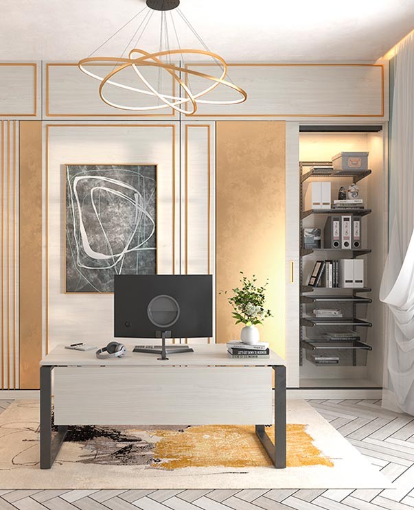 Гардеробная система Практик Home Офис 2 купить в Североморске