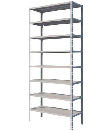 Стеллаж MS Standart 2550х1000х400 8 полок купить в Североморске