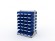 Стеллаж для пластиковых лотков SORTEX двухсторонний 1500x1000x800.03 купить в Североморске