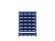 Стеллаж для пластиковых лотков SORTEX двухсторонний 1500x1000x800.03 купить в Североморске