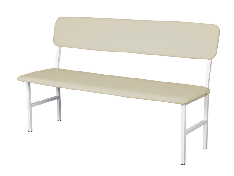 Банкетка медицинская со спинкой МД БС (слоновая кость) купить в Североморске Банкетка медицинская со спинкой МД БС (слоновая кость) купить в Североморске