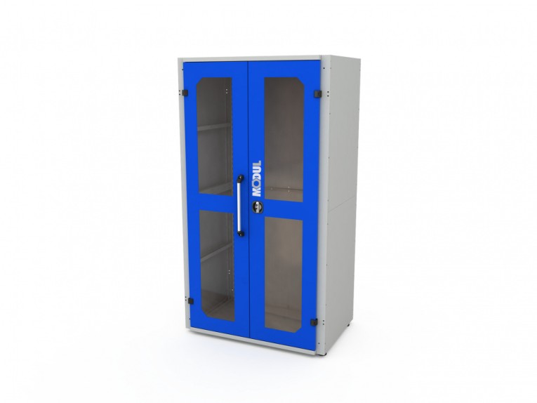 Корпус шкафа для инструментов MODUL XL с дверями со смотровыми окнами купить в Североморске