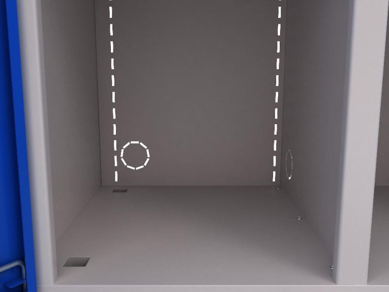 Шкаф инструментальный ERGO 181/2 №8 купить в Североморске Шкаф инструментальный ERGO 181/2 №8 купить в Североморске