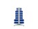 Стеллаж для пластиковых лотков SORTEX двухсторонний 1500x1000x800.06 купить в Североморске