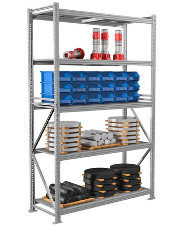Стеллаж MS Profi 3000х1800х800 5 полок купить в Североморске