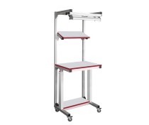 Стойка подкатная компьютерная Gresson СПК-КП ESD Стойка подкатная компьютерная Gresson СПК-КП ESD