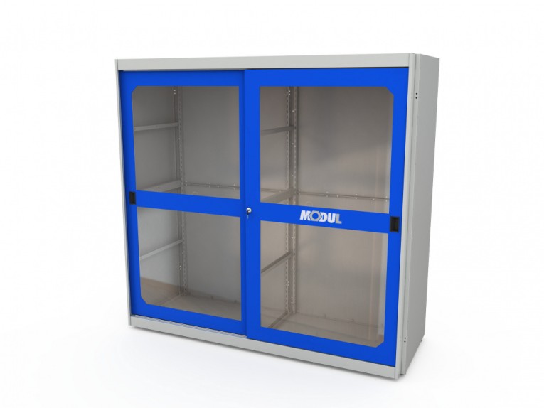 Корпус шкафа для инструментов MODUL XXL с дверями со смотровыми окнами купить в Североморске