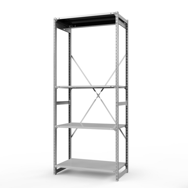 Стеллаж металлический ТСУ Универсал, 2500х1060х500 мм.Штанги: 1шт. Полки: металл 4 шт. купить в Североморске Стеллаж металлический ТСУ Универсал, 2500х1060х500 мм.Штанги: 1шт. Полки: металл 4 шт. купить в Североморске