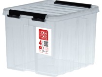 Контейнер Rox Box Original 4 (210х170х175 мм с крышкой и клипсами прозрачный) Контейнер Rox Box Original 4 (210х170х175 мм с крышкой и клипсами прозрачный)