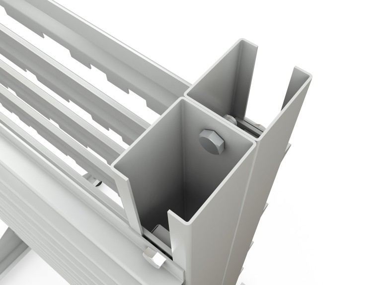 Стеллаж для пластиковых лотков SORTEX односторонний 1500x1000x450.02 купить в Североморске