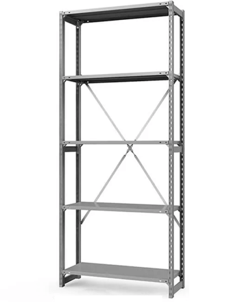 Стеллаж ТСУ 4000x700x800 5 полок (150 кг, металл) купить в Североморске