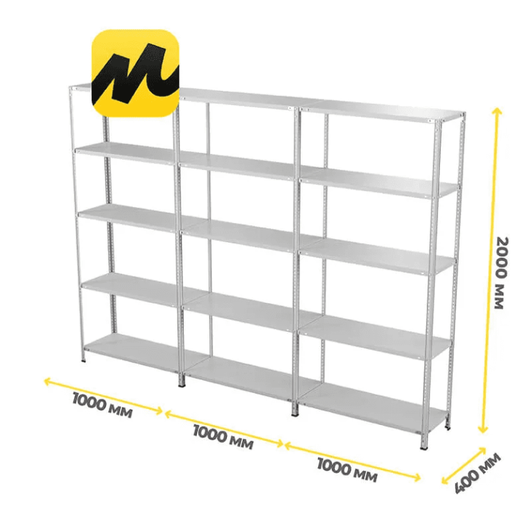 Стеллаж ПВЗ Яндекс Маркет 2000х3000х400 5 полок купить в Североморске Стеллаж ПВЗ Яндекс Маркет 2000х3000х400 5 полок купить в Североморске