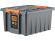 Контейнер особопрочный Rox Box PRO 36 (500х390х250 мм с крышкой и клипсами, антрацит) купить в Североморске