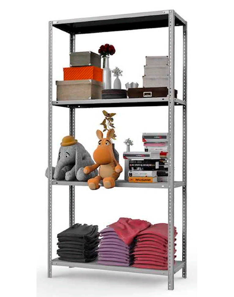 Стеллаж MS Strong 1600х1500х400 4 полки купить в Североморске Стеллаж MS Strong 1600х1500х400 4 полки купить в Североморске