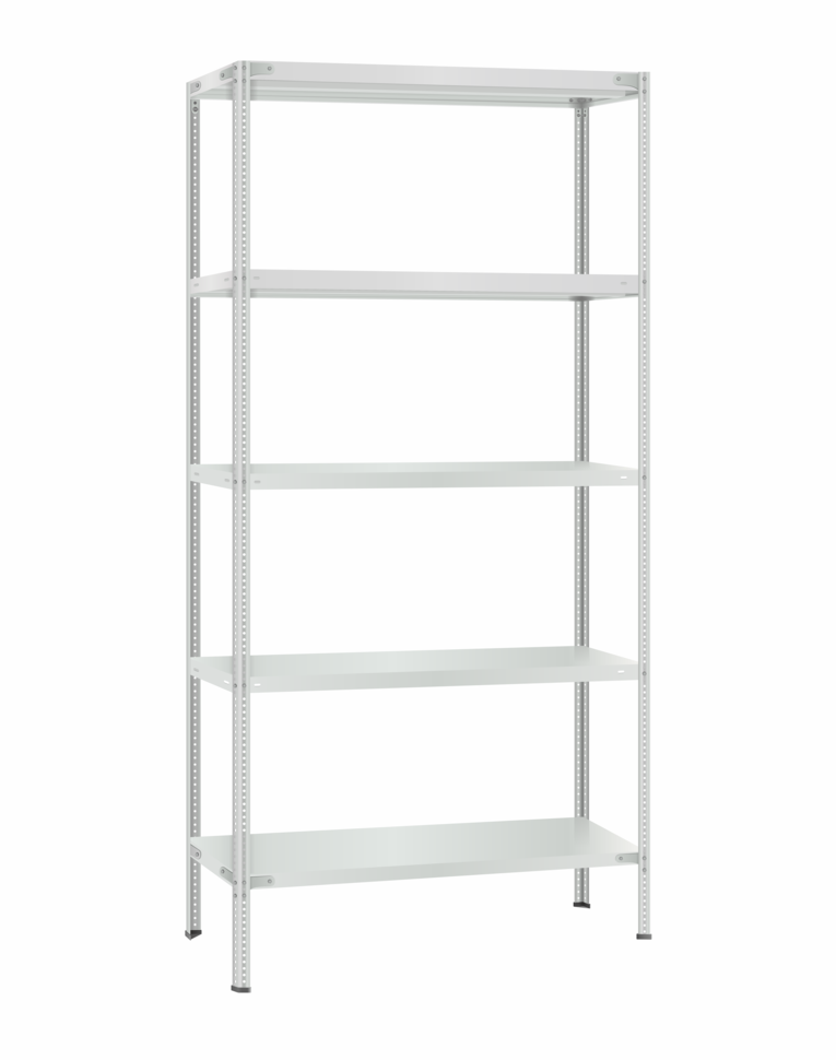 Стеллаж металлический Титан МС-500 2300х1000х400 5 полок купить в Североморске Стеллаж металлический Титан МС-500 2300х1000х400 5 полок купить в Североморске