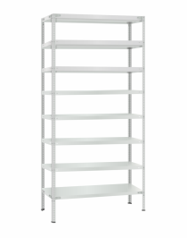 Стеллаж металлический Титан МС-500 3000х1000х500 8 полок