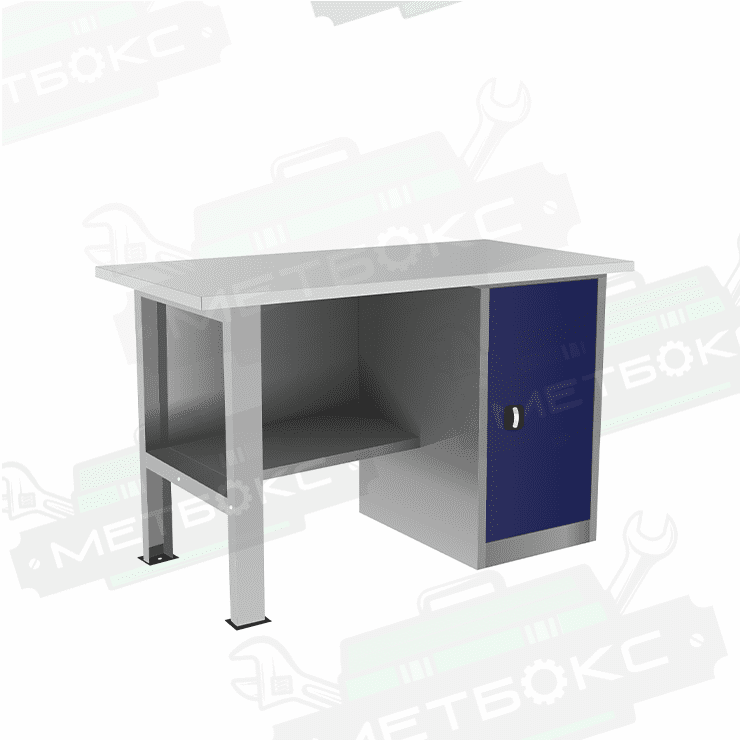 Однотумбовый слесарный верстак ВП-2/1,2 купить в Североморске Однотумбовый слесарный верстак ВП-2/1,2 купить в Североморске