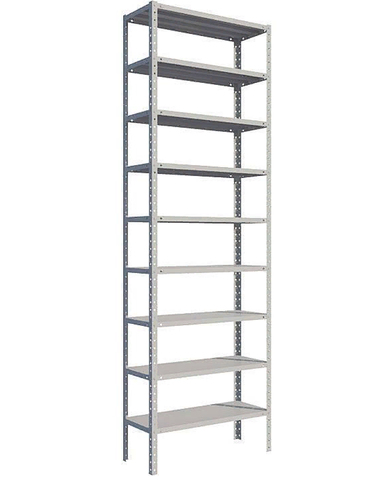 Стеллаж MS Standart 2000х700х300 9 полок купить в Североморске